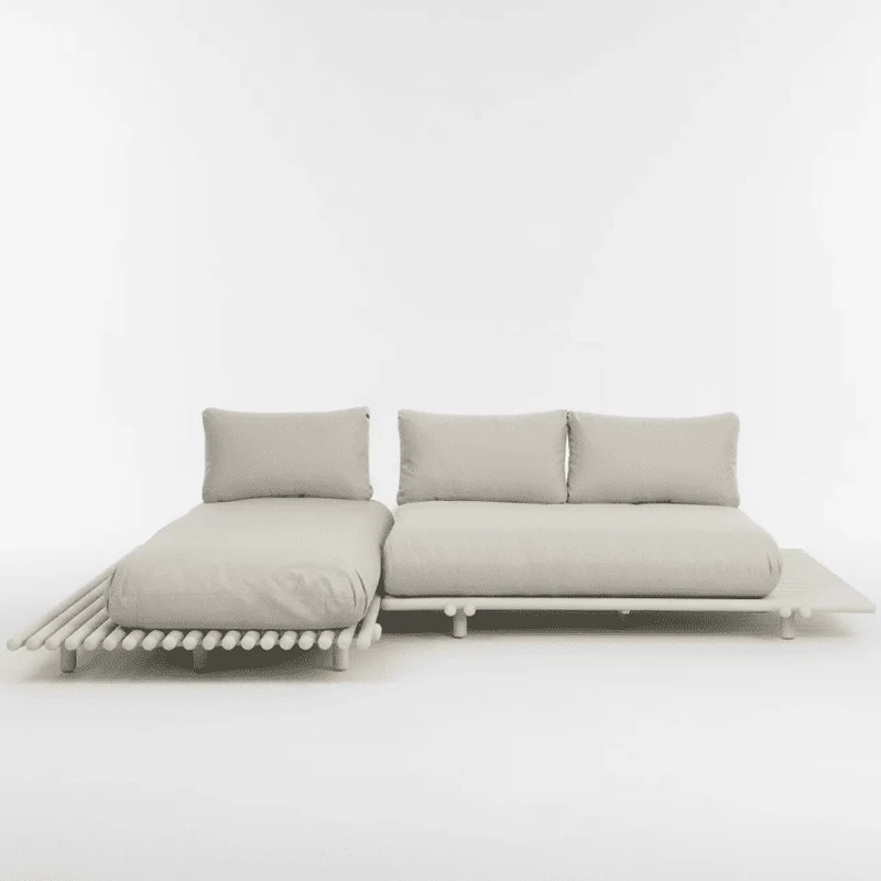 Gartensofa Lounge STICKS mit Plattform