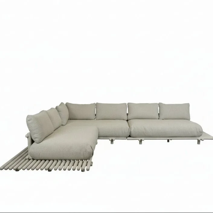 Gartensofa STICKS mit Plattform L