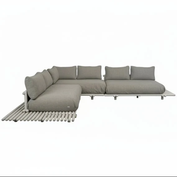 Gartensofa STICKS mit Plattform L