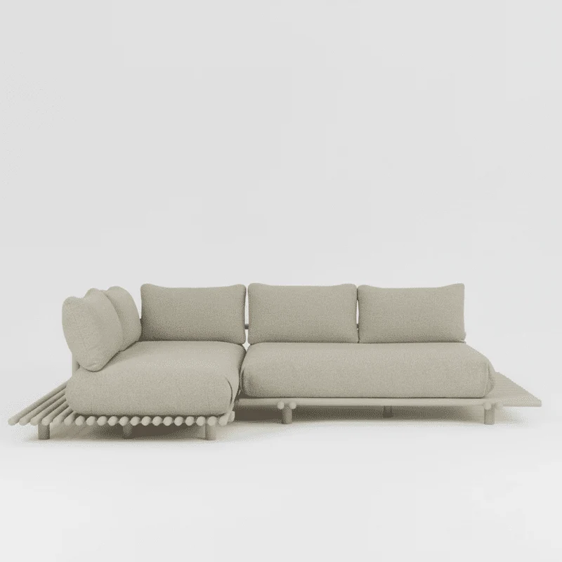 Gartensofa STICKS mit Plattform