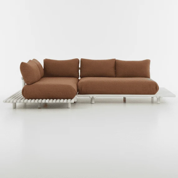 Gartensofa STICKS mit Plattform