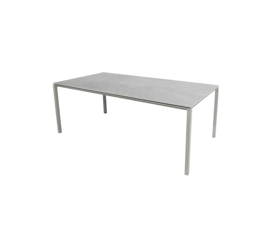 Esstisch PURE Taupe 200x100