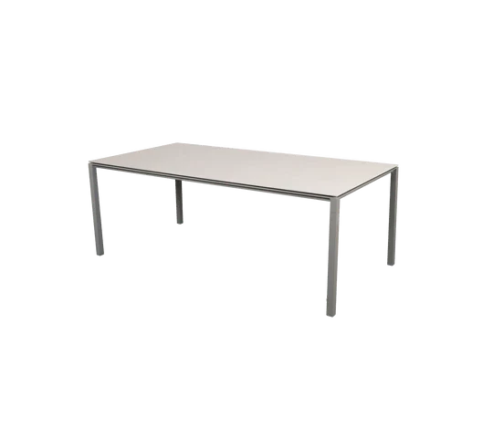 Esstisch PURE Taupe 200x100