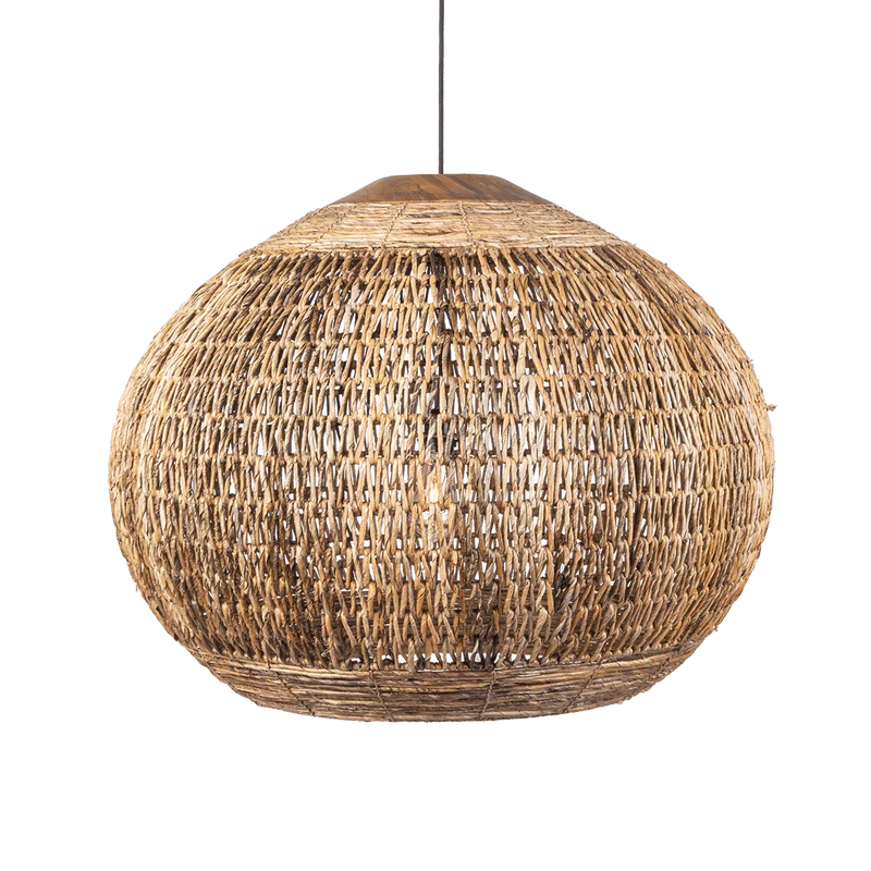 Hängelampe Abaca, natur