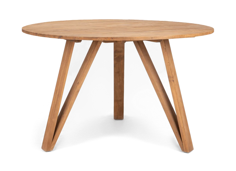 Massivholztisch Teak Artis (rund)