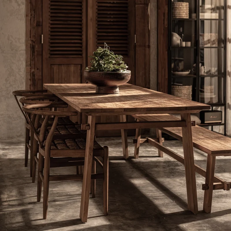 Massivholztisch Teak Artis