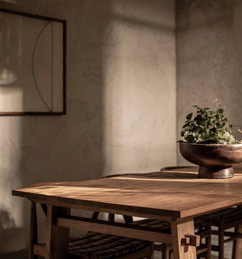Massivholztisch Teak Artis