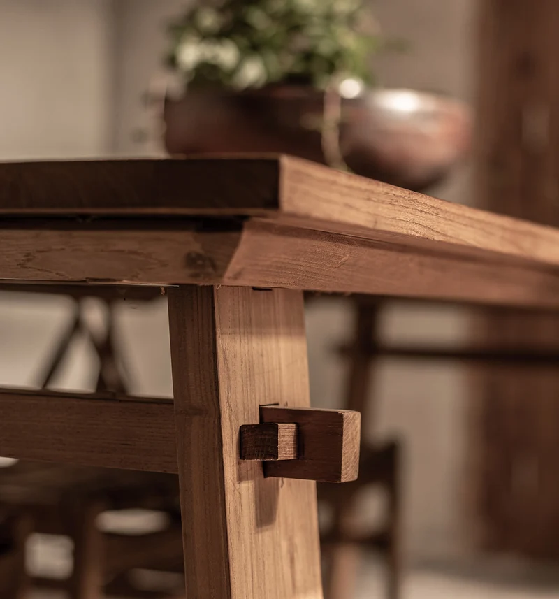 Massivholztisch Teak Artis