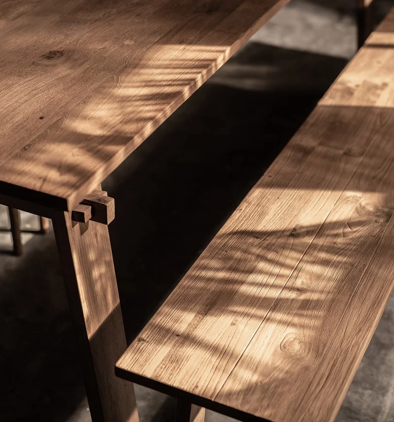 Massivholztisch Teak Artis