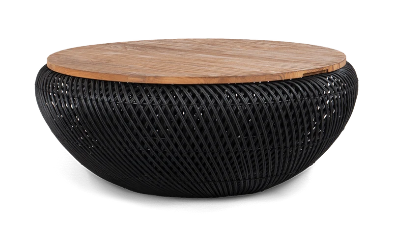 Coffeetable Round ø80cm, schwarz