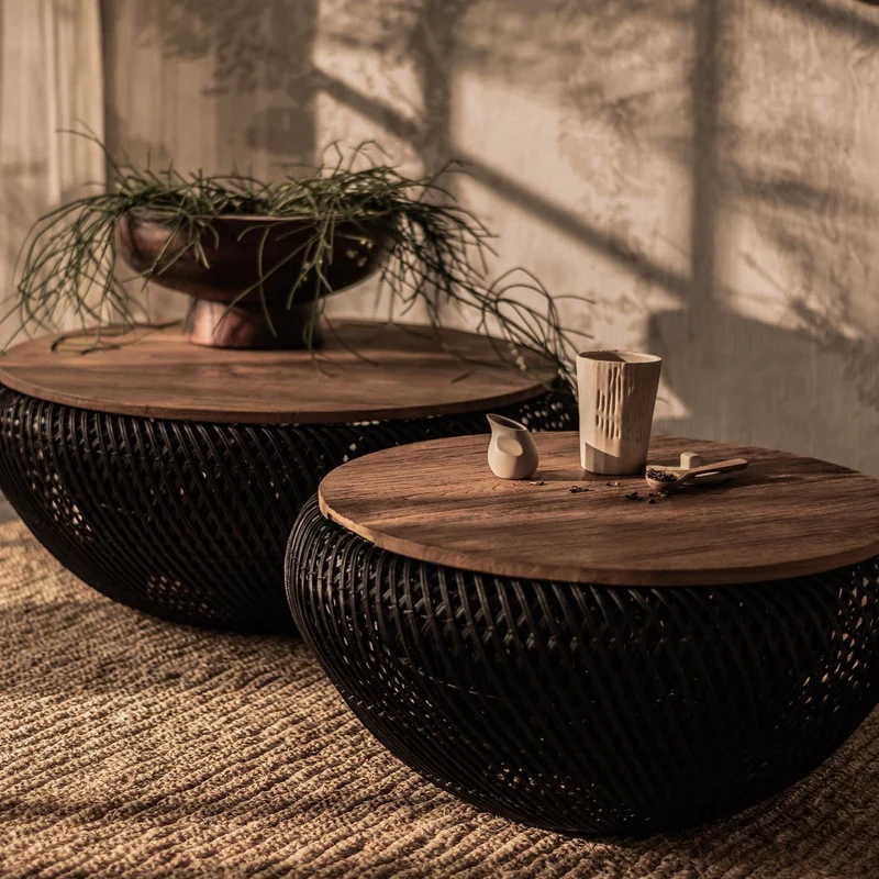 Coffeetable Round ø65cm, schwarz