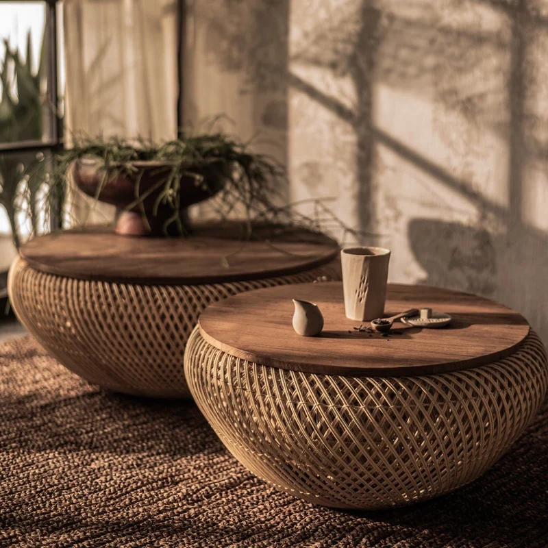 Coffeetable Round ø80cm, natur