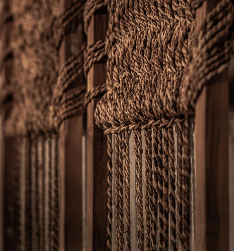 Raumteiler Teak | Abaca