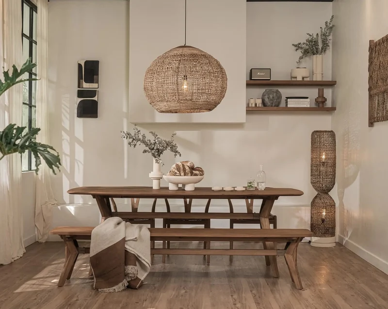 Massivholztisch Teak