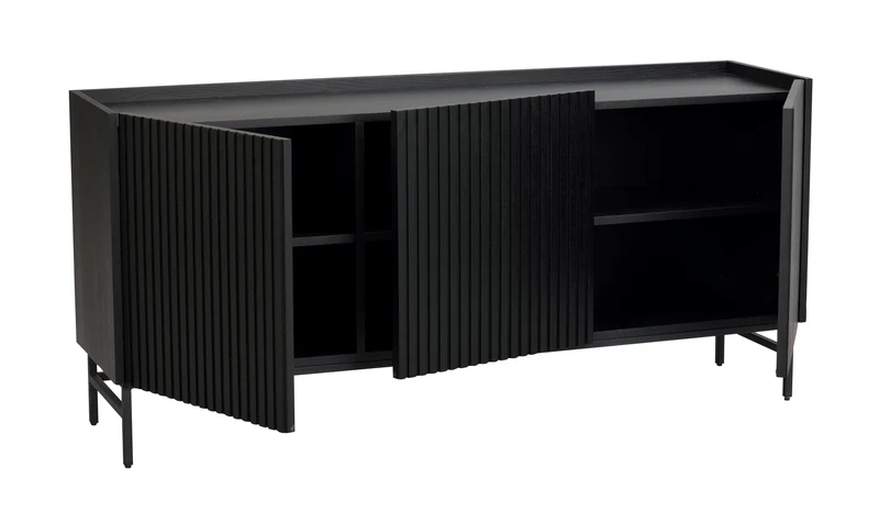 Sideboard, schwarz