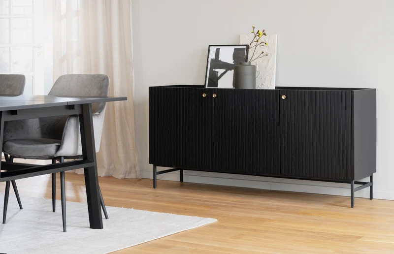 Sideboard, schwarz