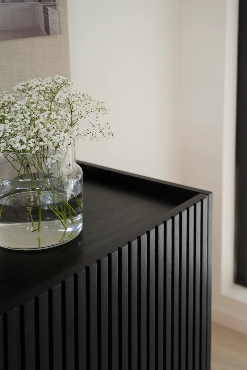 Sideboard, schwarz