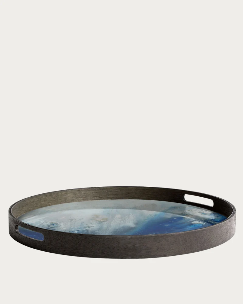 Tablett CLASSICS ORGANIC Indigo - Ø48