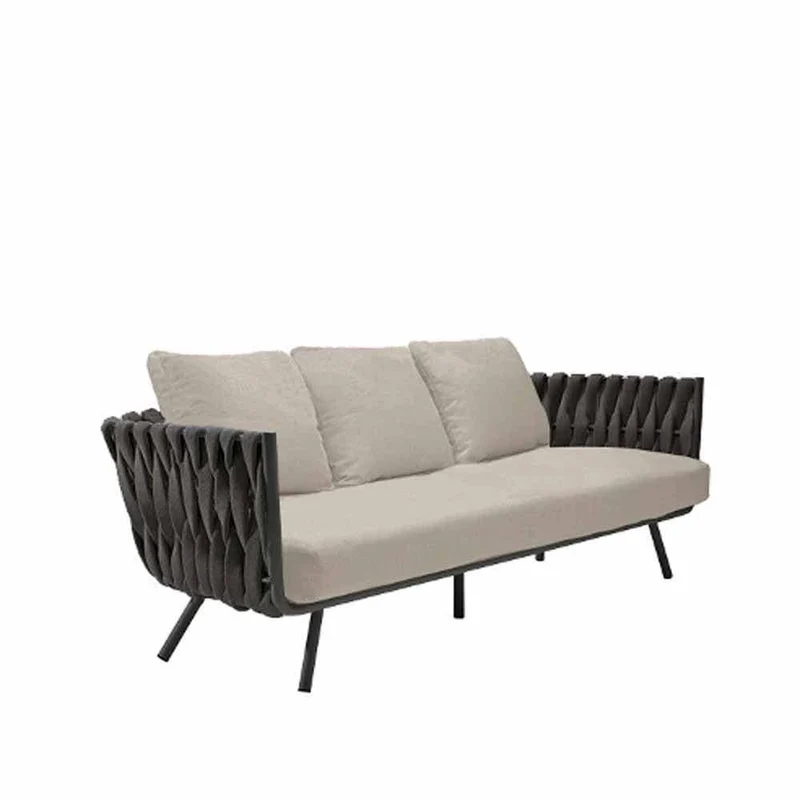 Sofa TOSCA - 3-Sitzer - Wengé
