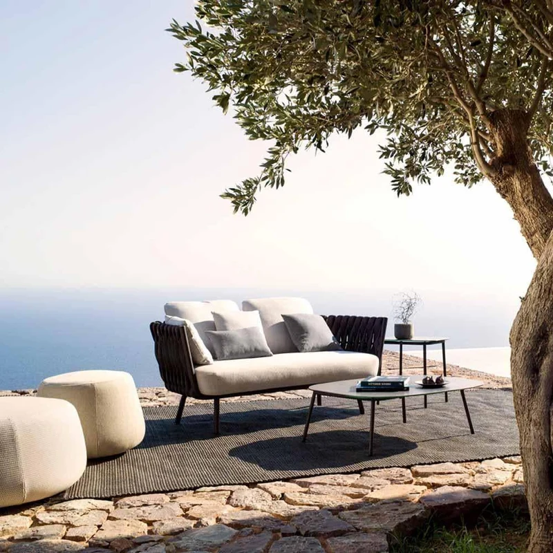 Sofa TOSCA - 3-Sitzer - Wengé