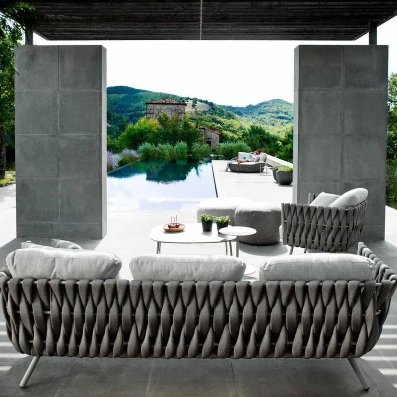 Sofa TOSCA - 3-Sitzer - Wengé