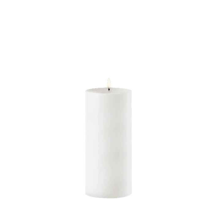 Kerze PILLAR CANDLE SMOOTH LED Uyuni Outdoor Ø8.4 x H20cm