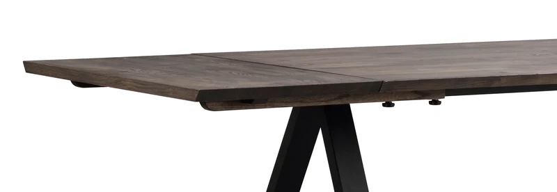 Massivholztisch Ares, braun gebeizt