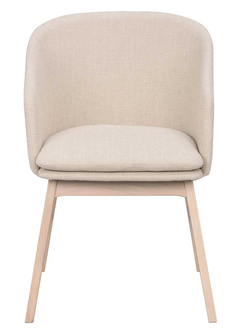 Polsterstuhl Oia, beige | Eiche gekalkt