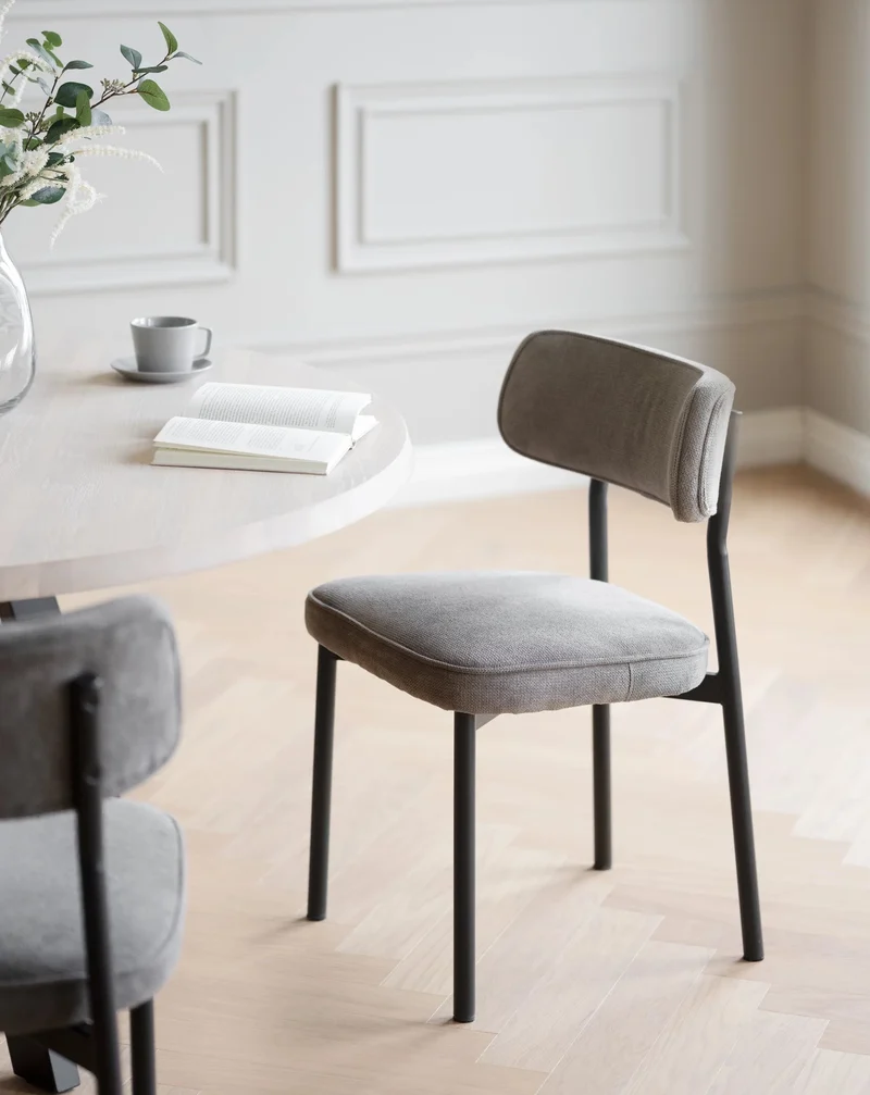 Polsterstuhl Rhea, taupe
