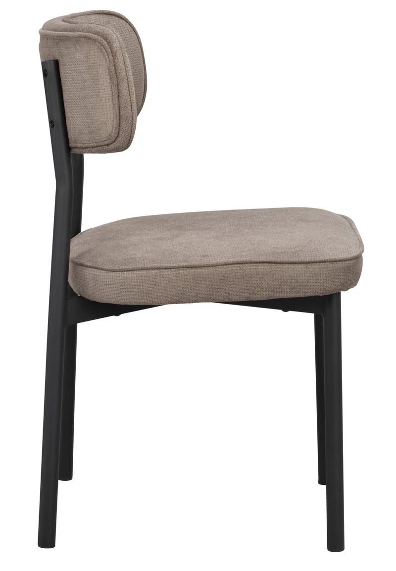Polsterstuhl Rhea, taupe
