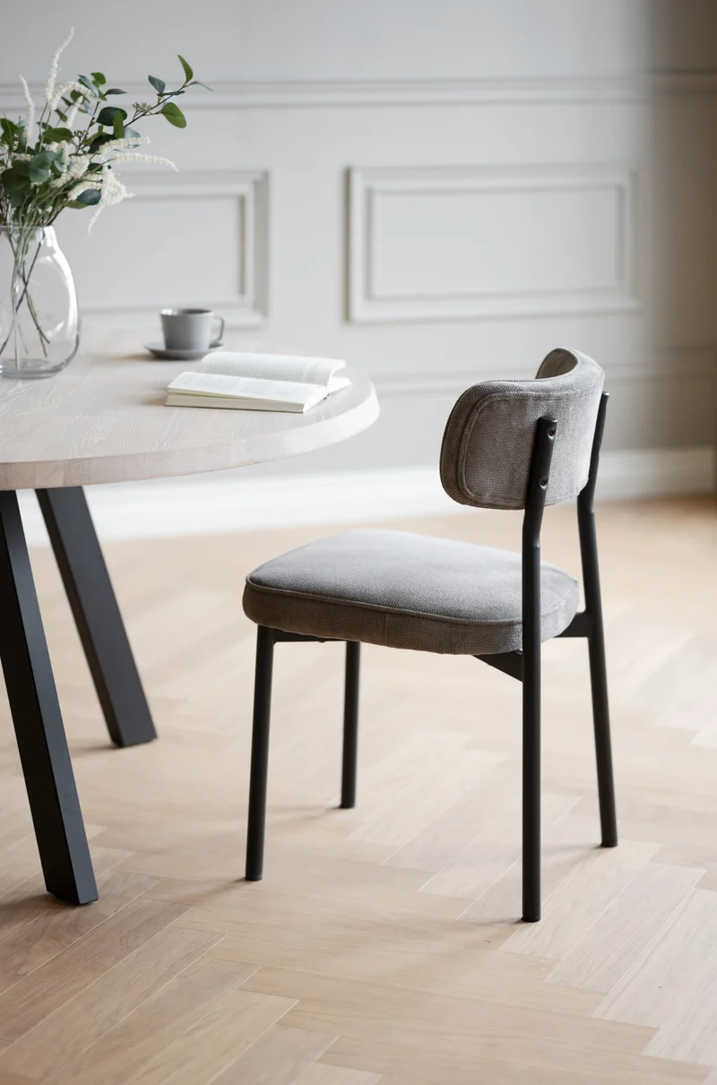 Polsterstuhl Rhea, taupe