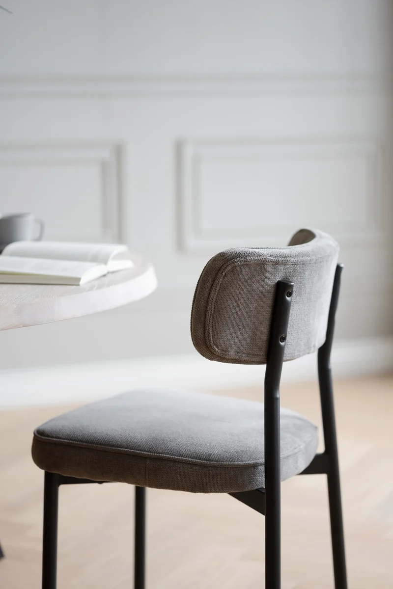 Polsterstuhl Rhea, taupe