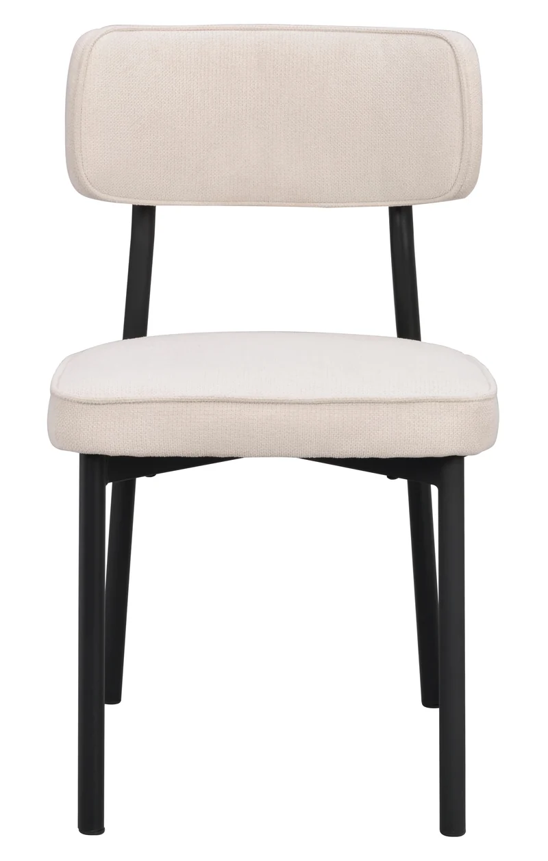 Polsterstuhl Rhea, beige