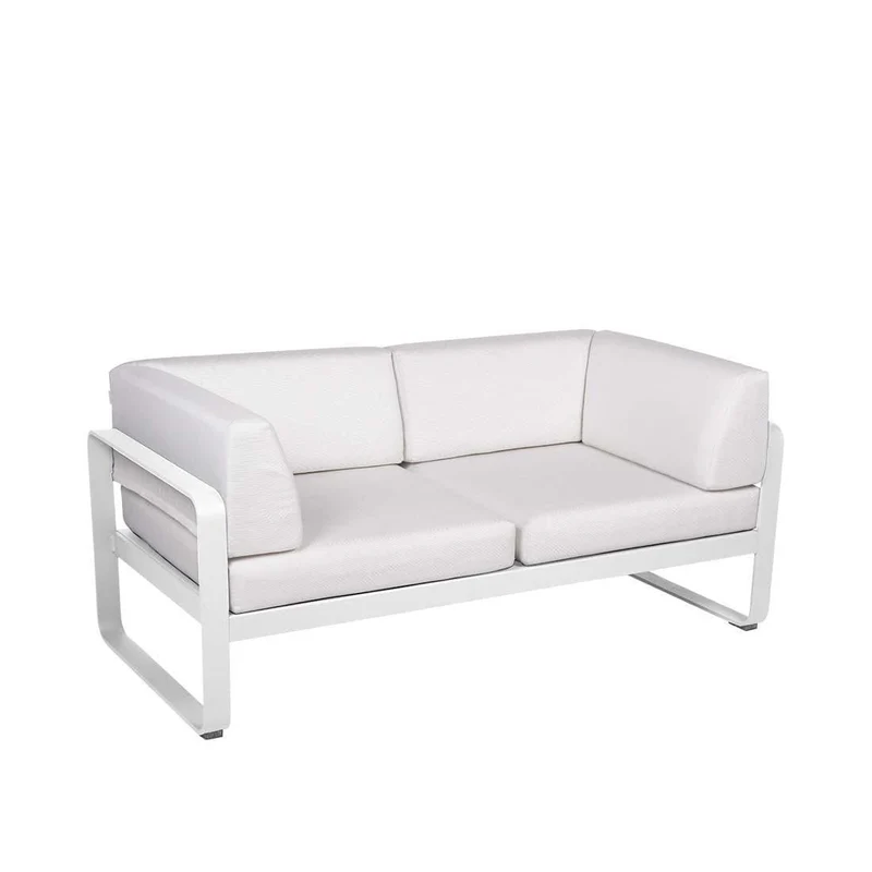 Gartensofa BELLEVIE - 2-Sitzer mit Seitenkissen