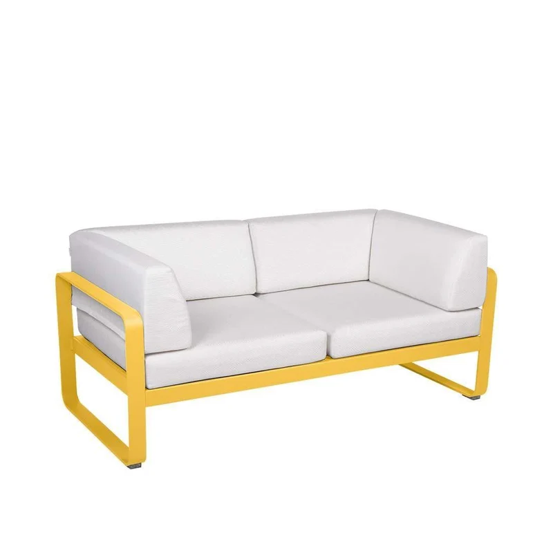 Gartensofa BELLEVIE - 2-Sitzer mit Seitenkissen