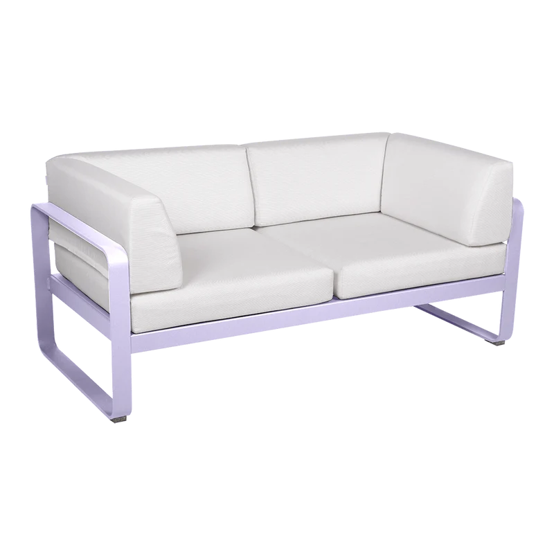 Gartensofa BELLEVIE - 2-Sitzer mit Seitenkissen