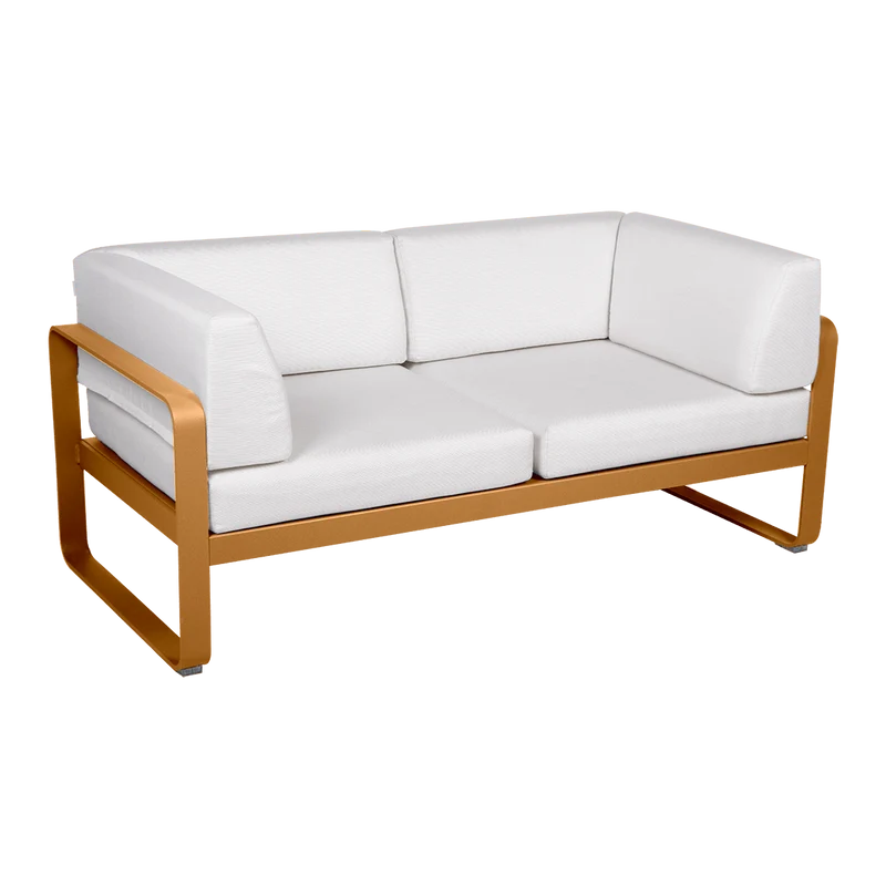 Gartensofa BELLEVIE - 2-Sitzer mit Seitenkissen