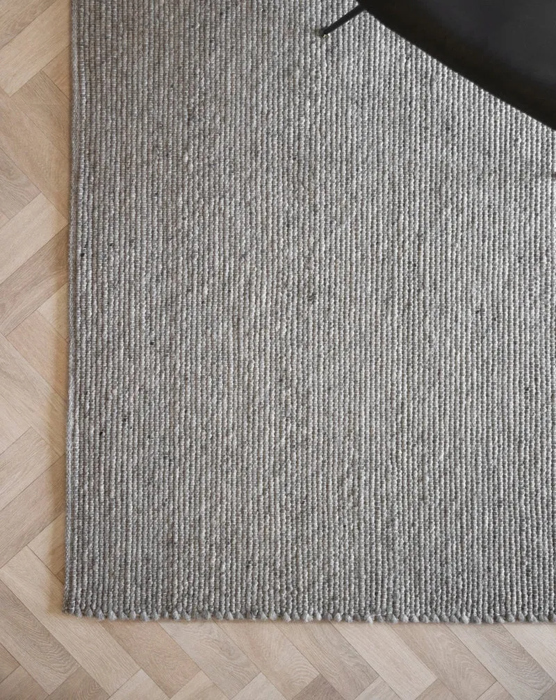 Wollteppich 240x340cm, grau