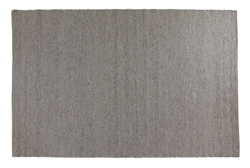 Wollteppich 200x290cm, grau