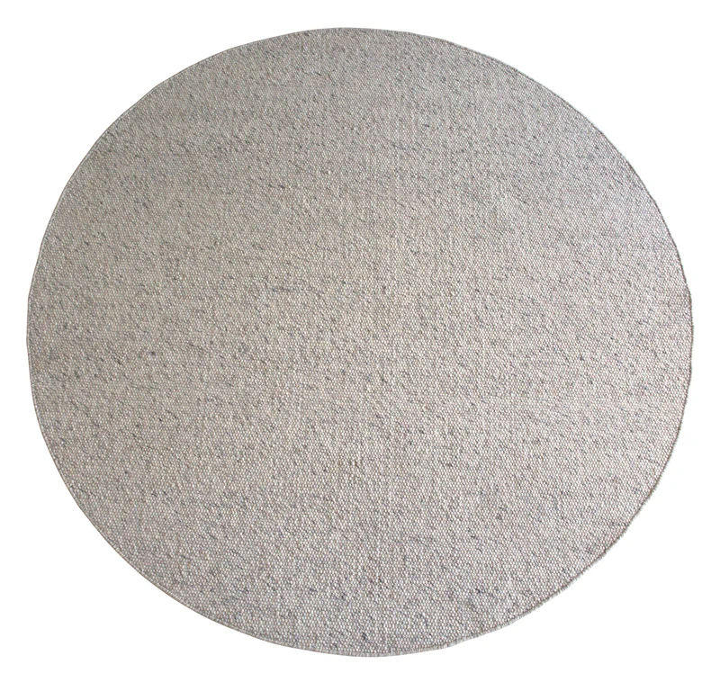 Wollteppich ø250cm, creme