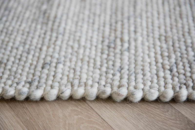 Wollteppich 200x290cm, creme
