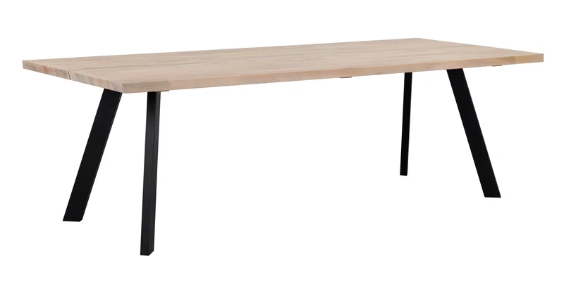 Massivholztisch Faina, gekalkt