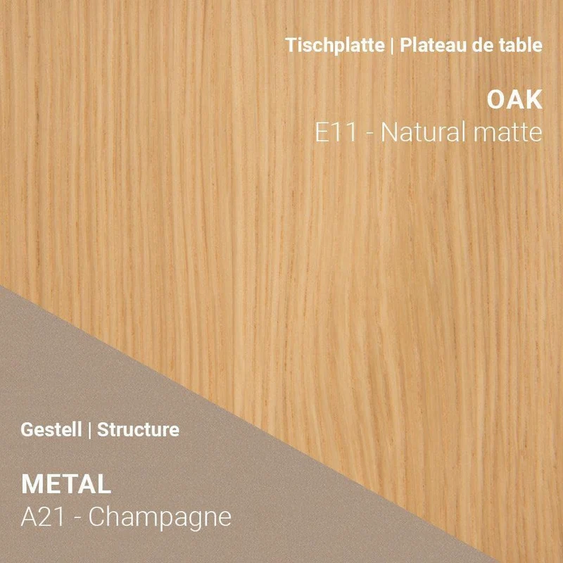 Ausziehtisch FLOAT T0501 - Eiche