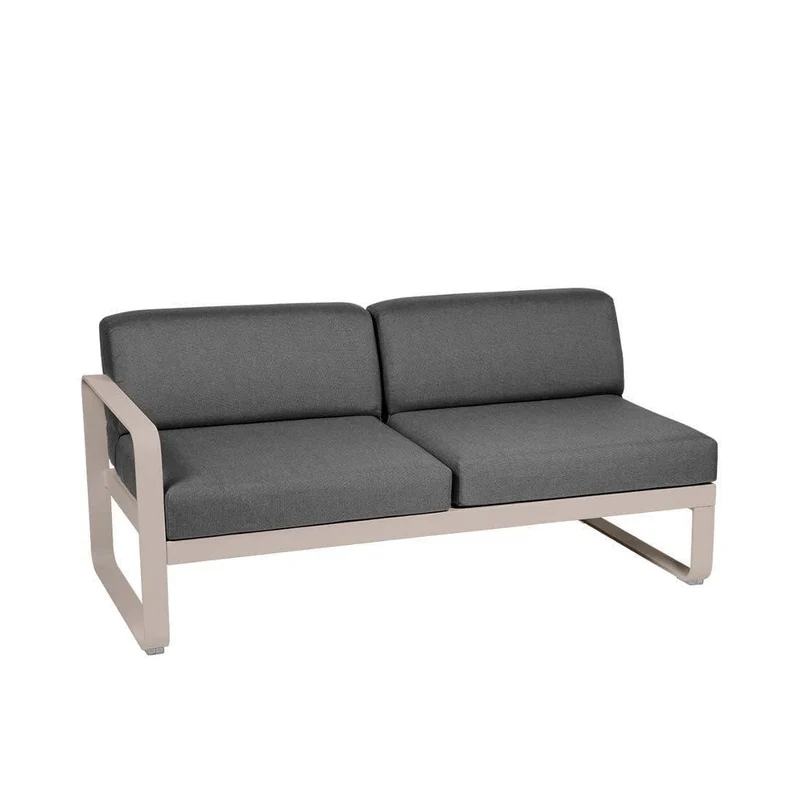 2-Sitzer Eckelement BELLEVIE - Links