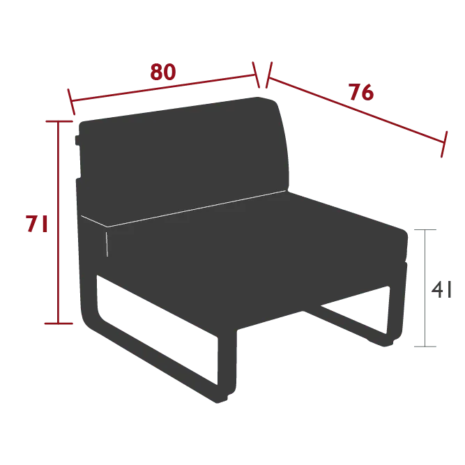 1-Sitzer Element BELLEVIE
