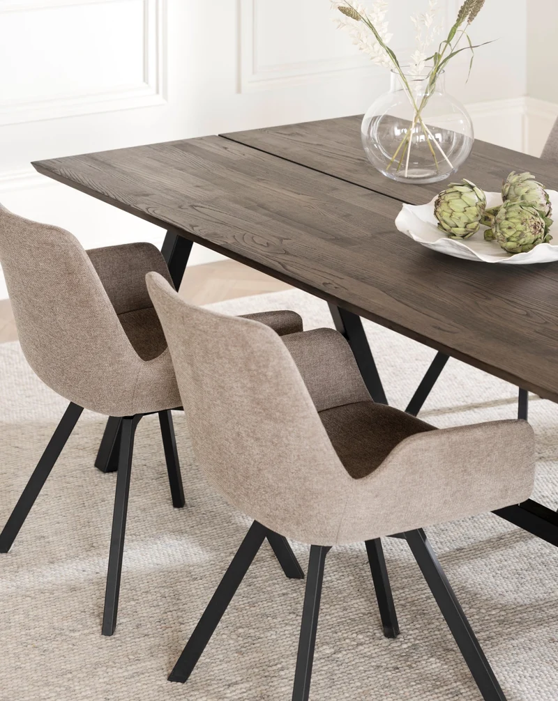 Polsterstuhl Paros, beige