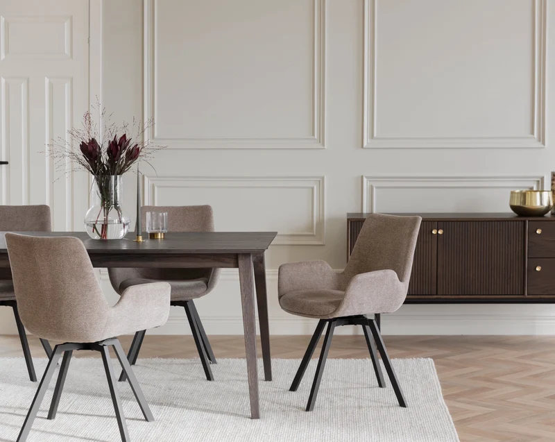 Polsterstuhl Paros, beige