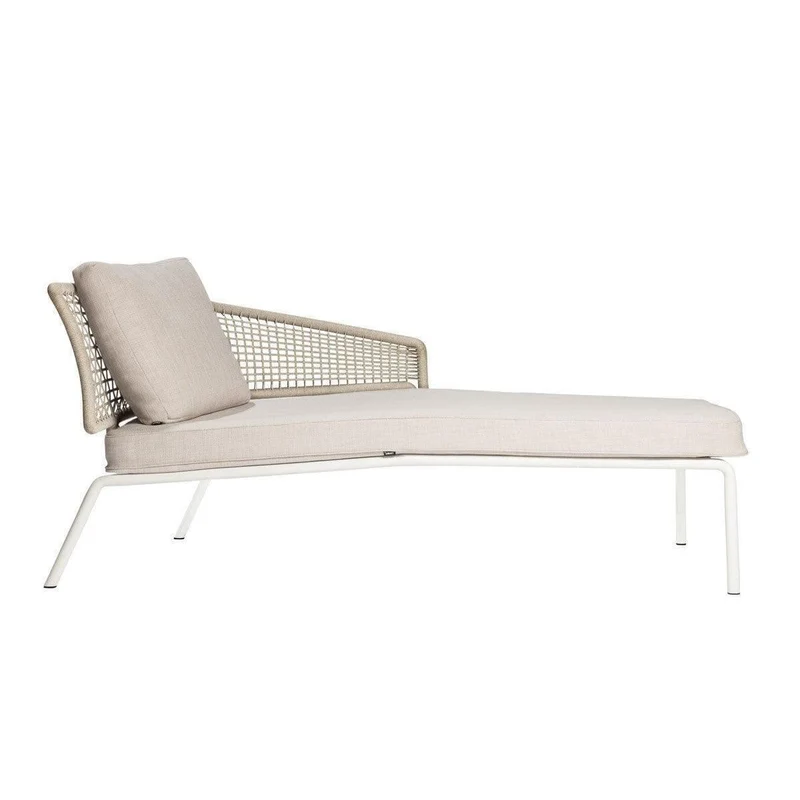 Eckmodul CTR Rechts - Weiß/Linen