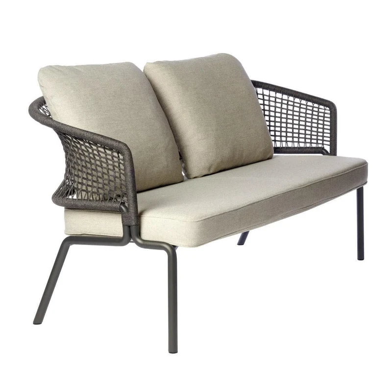 Sofa 2-Sitzer CTR - Wenge/Wenge