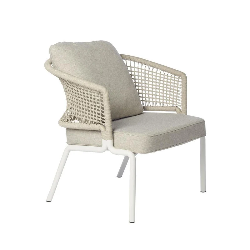 Clubsessel CTR - Linen/Weiß